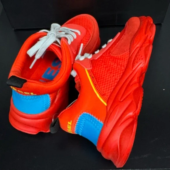 Diesel Kids Red Sneakers